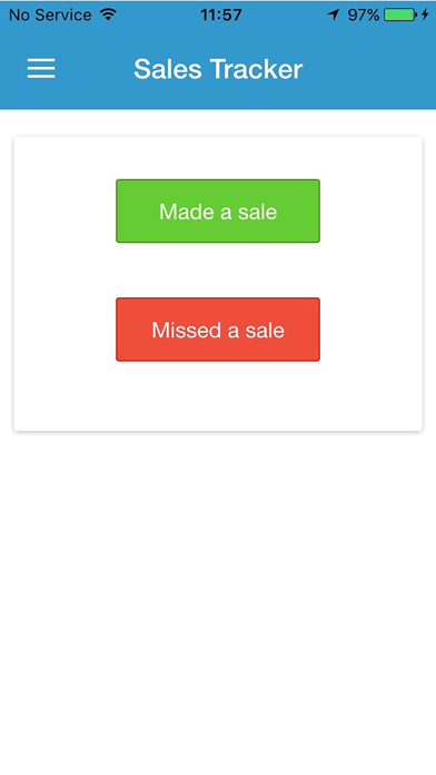 Screenshot #1 pour Reality Sales Tracker