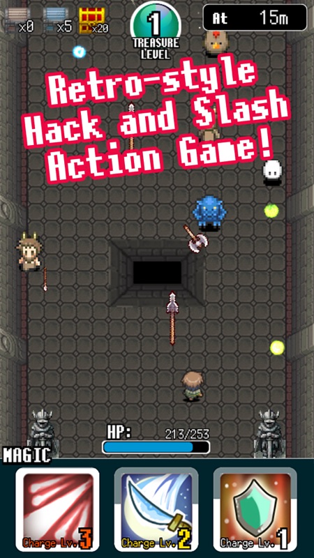 Pixel Dungeon Hero screenshot 1