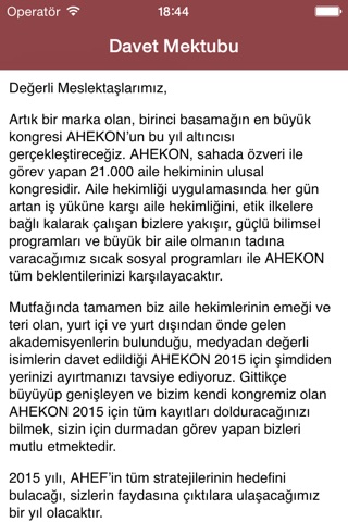 AHEF- Aile Hekimleri Dernekleri Federasyonu screenshot 3