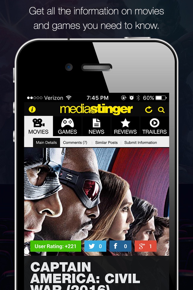 MediaStinger - Movie and Video Game After Credits screenshot 2