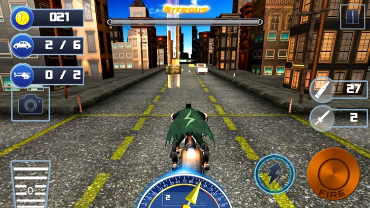 Gunship Bike Shooter : 3D Free Highway Attack