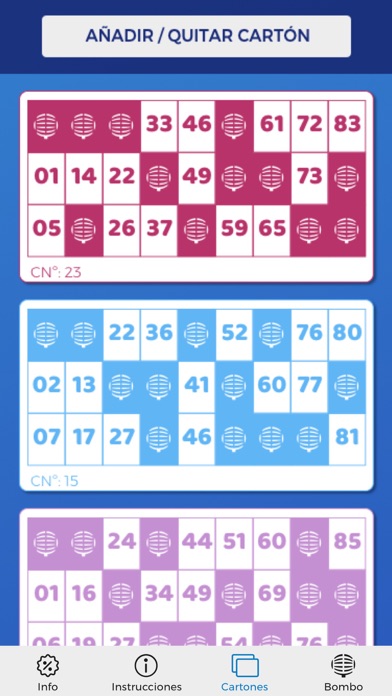 SMART BINGO FALOMIR screenshot 2