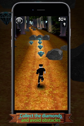 Ninja Runner and jump racer screenshot 2