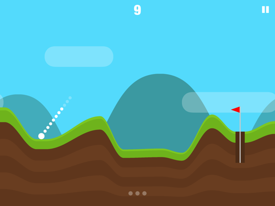 Infinite Golf iPad app afbeelding 1