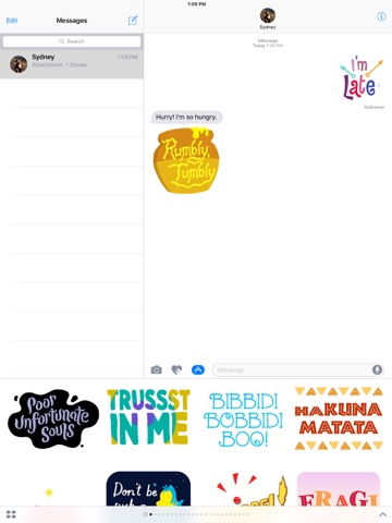 Disney Stickers: Quotesのおすすめ画像2