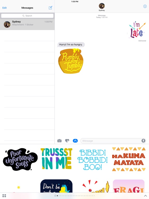 Screenshot #5 pour Disney Stickers: Quotes