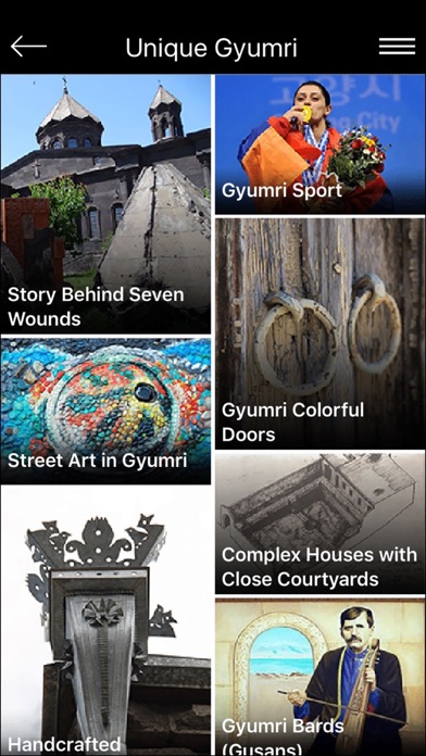 Visit Gyumri iPhone screenshot 3 - Travel app
