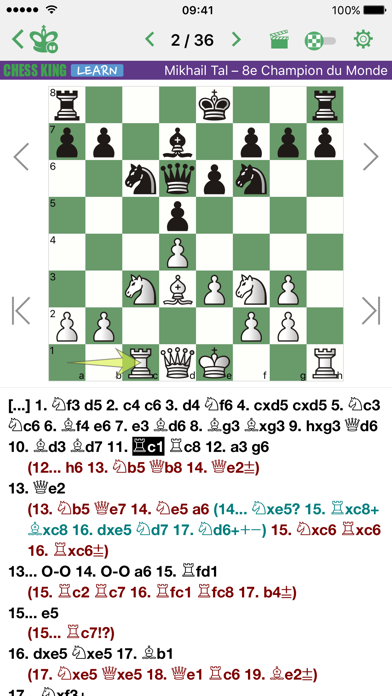 Screenshot #2 pour Mikhail Tal. Champion d'échec