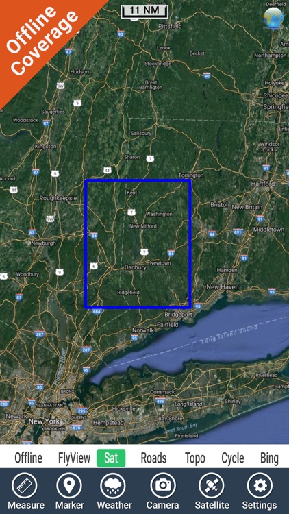 Candlewood Lake HD Connecticut GPS Map Navigator screenshot-4