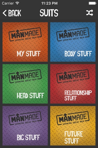 ManMade Questions screenshot 2