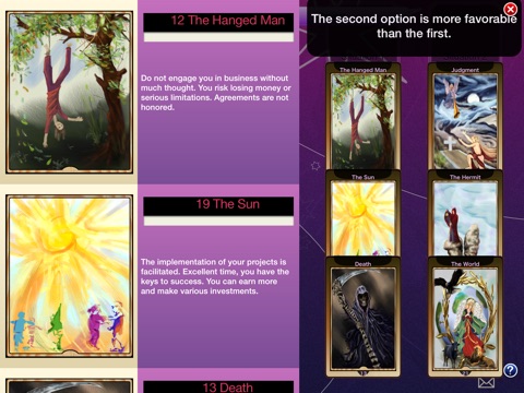 e Tarot HD screenshot 2