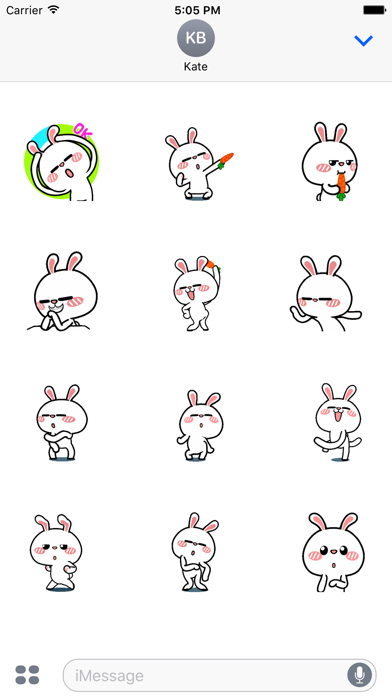 Funny Rabbit Dancing Animatedのおすすめ画像2