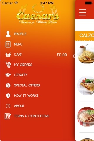 CAESARS PIZZA AND BALTI LEEDS screenshot 3