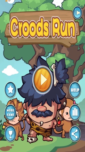 Croods Run - Avoid monkey's endless trick(圖1)-速報App