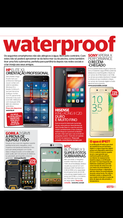 Gadget revista (Português) Screenshot