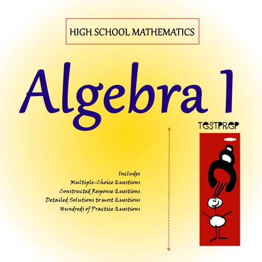 High School Mathematics: Algebra 1 TestPrep icon