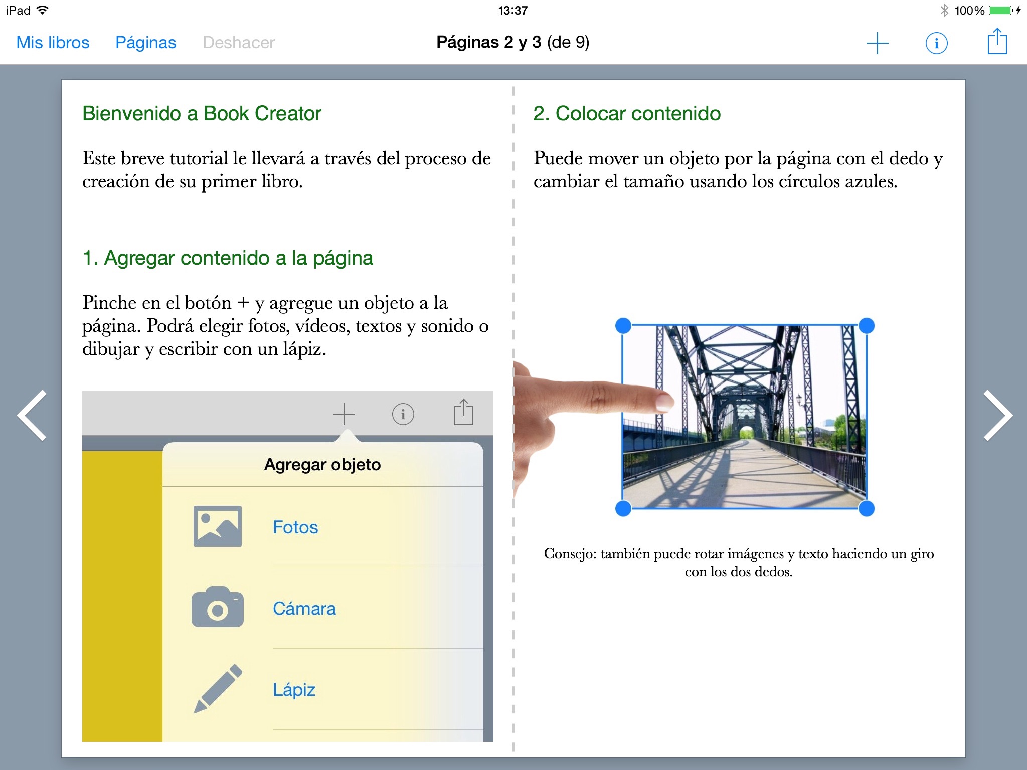 Book Creator for iPad screenshot 3