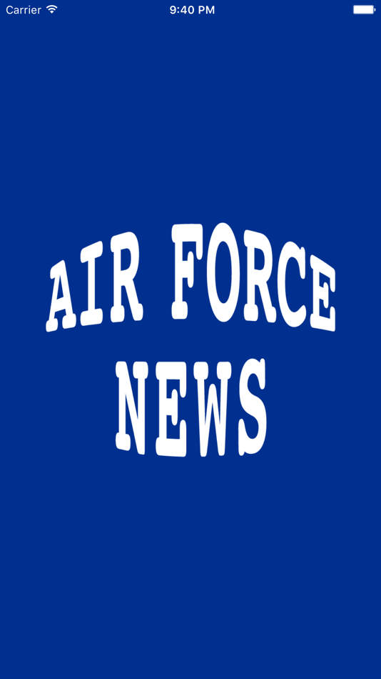 Air Force News - A News Reader for Members, Veterans, and Family of the US Air Force - 1.0.1 - (iOS)