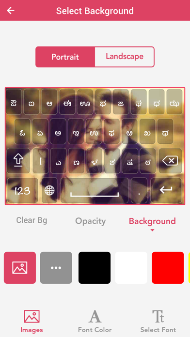 Screenshot #3 pour Kannada keyboard - Kannada Input Keyboard
