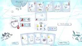 Game screenshot Frost - Survival card game apk