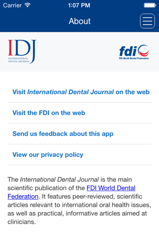 International Dental Journal screenshot 2