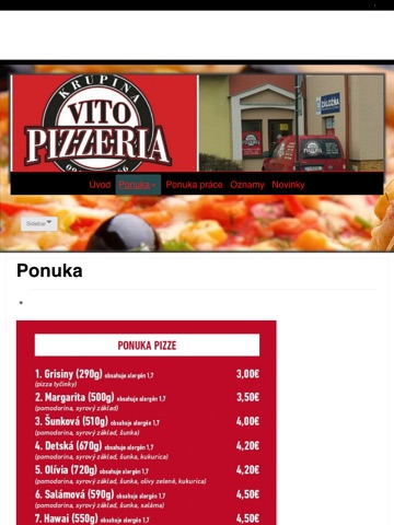 Pizzeria Vito screenshot 3