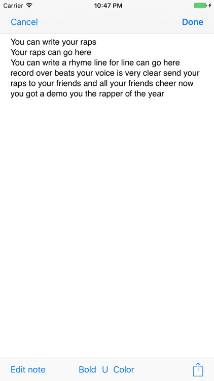 Rap Song Creator screenshot-4