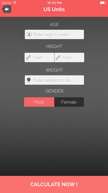Calculate BMI ! - Calculate Your Body Mass Index