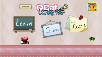Screenshot #1 pour QCat - bambin apprendre couleur (gratuit)