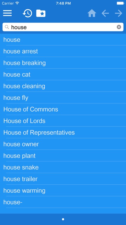 English Spanish free dictionary