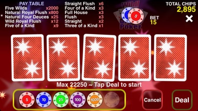 Wild Dream Poker - Deuces Wild Screenshot
