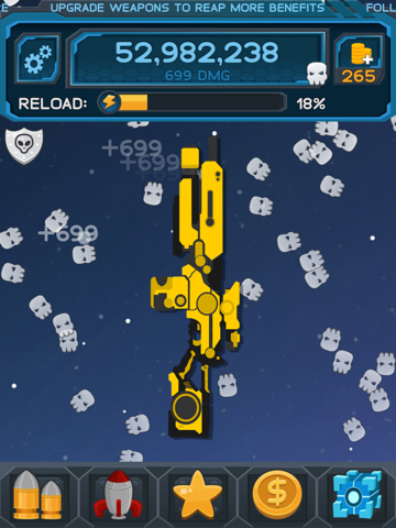 Screenshot #6 pour Space Clicker - Jeu de tir ralenti Clicker