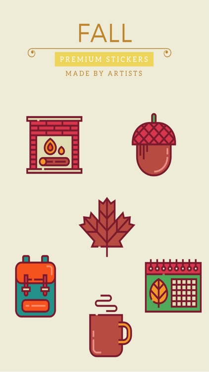 Fall Stickers - Cozy sweaters and tea