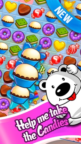Sweet Jelly Garden : Match 3 puzzle Free Gameのおすすめ画像3