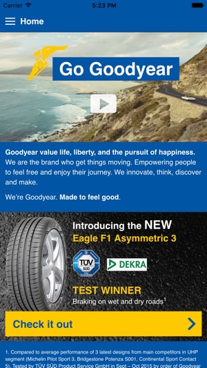 Go Goodyear(圖2)-速報App
