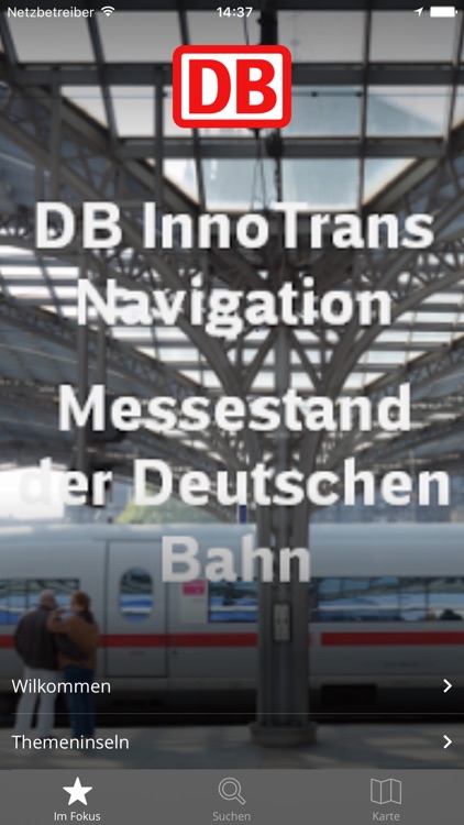 DB InnoTrans Navigation