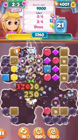 Game screenshot Jewels and Gems Match 3 Game: Crazy Diamond Rush and Color Puzzle Adventure hack