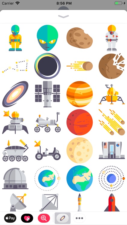 Space Stickers - iMessage