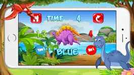 Game screenshot 1st Dinosuar Colour Matching Coloring Girls & Boys apk