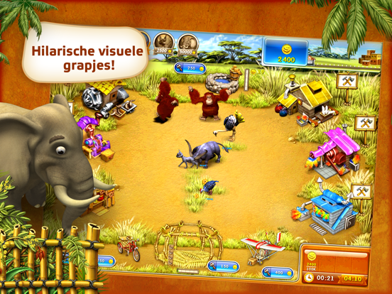 Farm Frenzy 3 MadagascarHDFree iPad app afbeelding 2