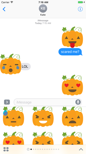 Cute Pumpkin - Fx Sticker(圖1)-速報App