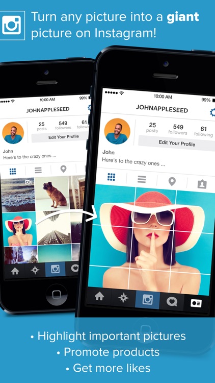 Giant Square PRO for Instagram, Twitter & Facebook