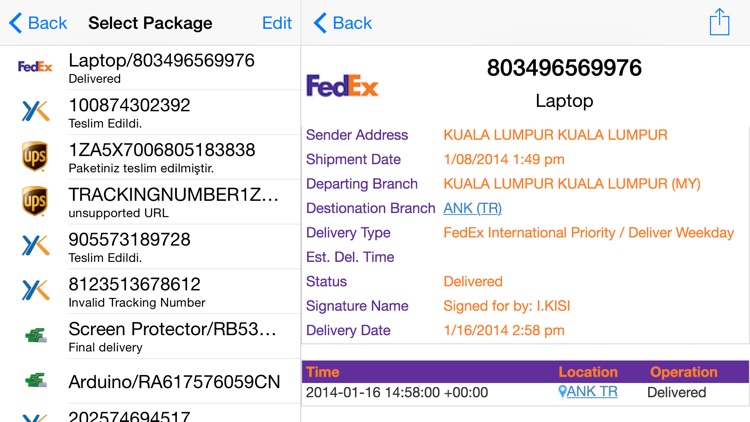 Parcel Tracker screenshot-3