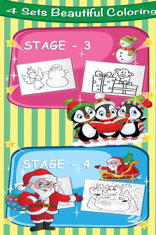 Christmas Coloring Page Book : Santa Claus Xmas for Kids screenshot 3