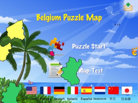 Belgium Puzzle Map screenshot 3