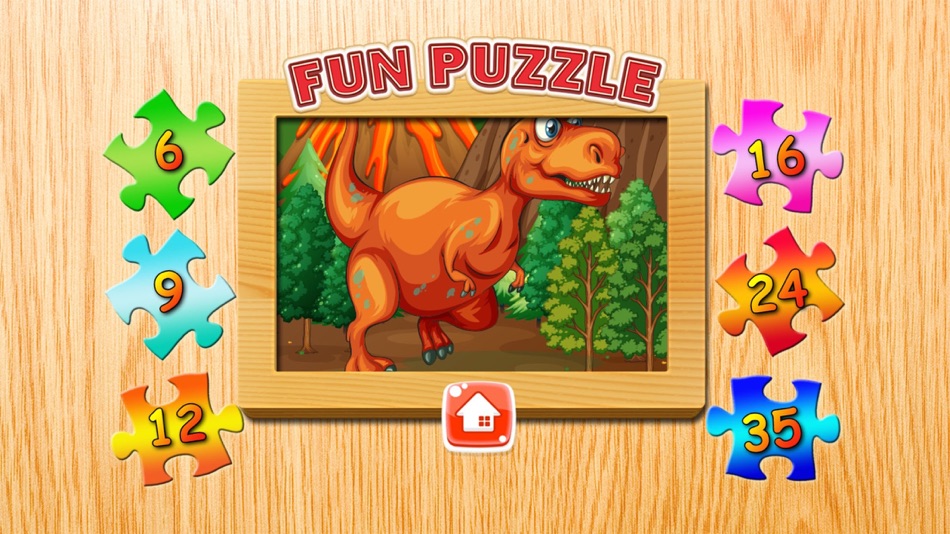 Dinosaur Jigsaw Puzzle - Magic Board Fun for Kids - 1.1 - (iOS)