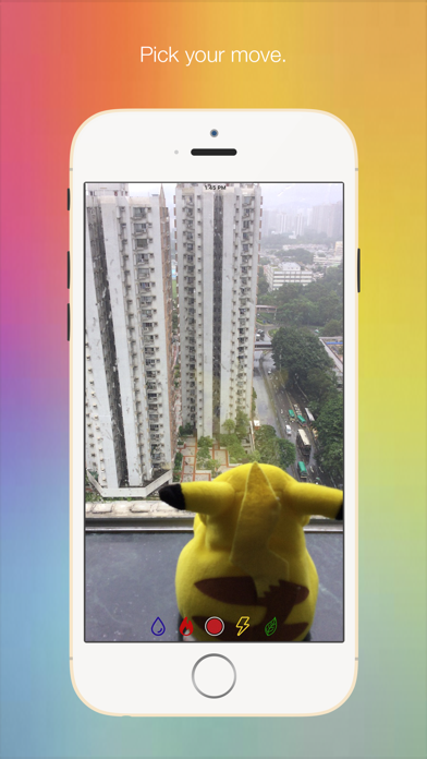Screenshot #1 pour PokéMoves: Live Camera Filter for Pokémon Moves