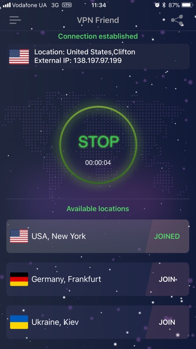 VPN Friend screenshot 2