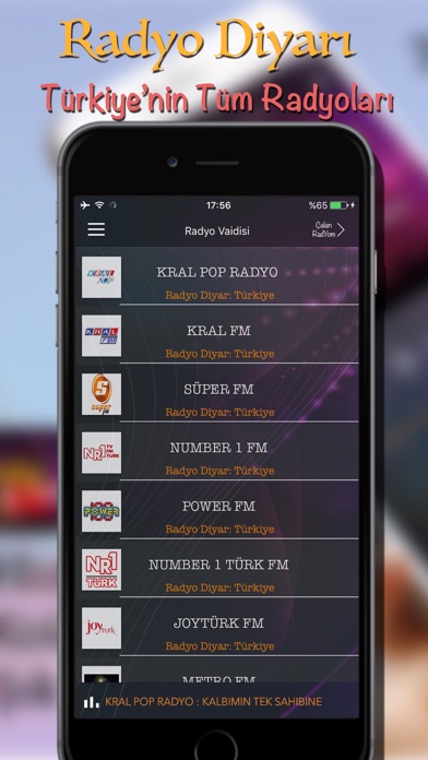 Screenshot #3 pour Radyo Vadisi - Türkiye: 81 il Tüm Radyolar Burada, Radyo dinle