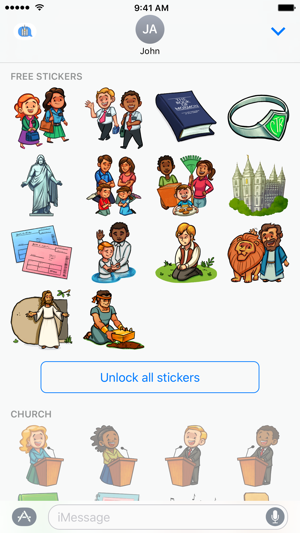 LDS Stickers